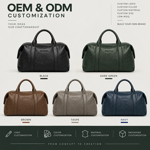 Bolsa de viaje con estampado de serpiente para hombre, bolsa de fin de semana de gran capacidad, equipaje de mano con correa para el hombro y asa superior, OEM - Product Image 2