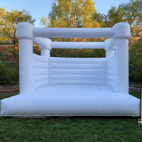 THL personnalisé château gonflable de rebond de mariage blanc videur de mariage château gonflable de mariage maison de rebond