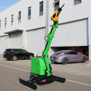 Miniexcavadora Eléctrica de Diseño Innovador con Control Remoto y Doble Hoja de <span class=keywords><strong>Bulldozer</strong></span> para Demolición - Product Image 3