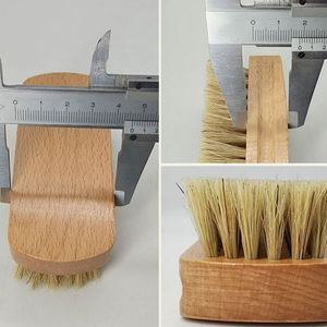 Wholesale Natural Wooden Handle Bristle <b>Scrub</b> <b>Brush</b> for Shoes Care - Product Image 6