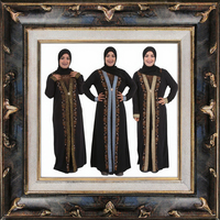 Abaya de Luxe à Paillettes Diamantées Respirante Été 2024 – Robe Islamique Décontractée pour Femme, Vêtement Musulman Traditionnel Élégant