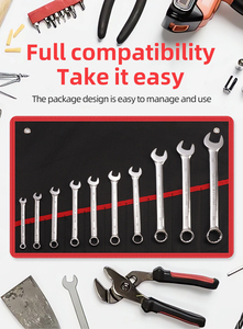 8-Piece Chrome <strong>Combination</strong> <strong>Wrench</strong> Spanner Set Open End Torque Ratchet <strong>Wrench</strong> with Metric Measurement System OEM Customizable - Product Image 6