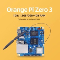 Carte de développement OrangePI ZERO3, puce Allwinner H618 prenant en charge le Wi-Fi, mémoire 32/64 bits, système d'exploitation Linux, ordinateur monocarte (SBC)