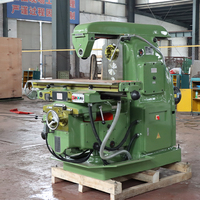 Fraiseuse horizontale à genouillère de haute précision X6132, équipement de fraisage de métaux robuste pour la fabrication industrielle