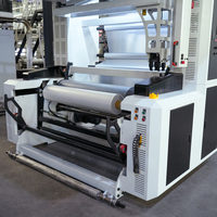 Machine de soufflage de film co-extrudé ABA intelligente à deux couches 2026 avec PLC et unité de dosage gravimétrique pour la fabrication de sacs de courses