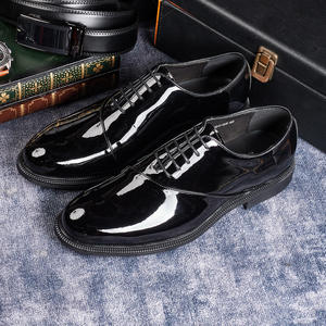 Luxury Genuine Leather <b>Shoes</b> for Men's Business Wedding Use Autumn ZIP Closure Camouflage Pattern Anti-Slip Breathable Light - Product Image 3