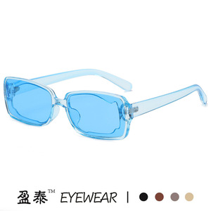 Eyewear <b>Square</b> <b>Sunglasses</b> UV400 Plastic Frame Unisex Lightweight Street Style - Product Image 4