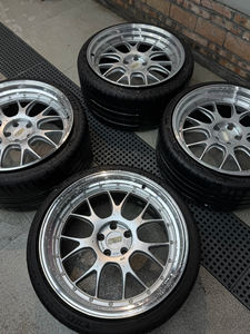 Jantes forgées pour voitures particulières LMR 5x114.3 5x112 <span class=keywords><strong>5x120</strong></span> en alliage brossé <span class=keywords><strong>17</strong></span> 18 19 20 pouces, jantes LMR pour BMW M3 M4 M5 Audi Tesla - Product Image 2