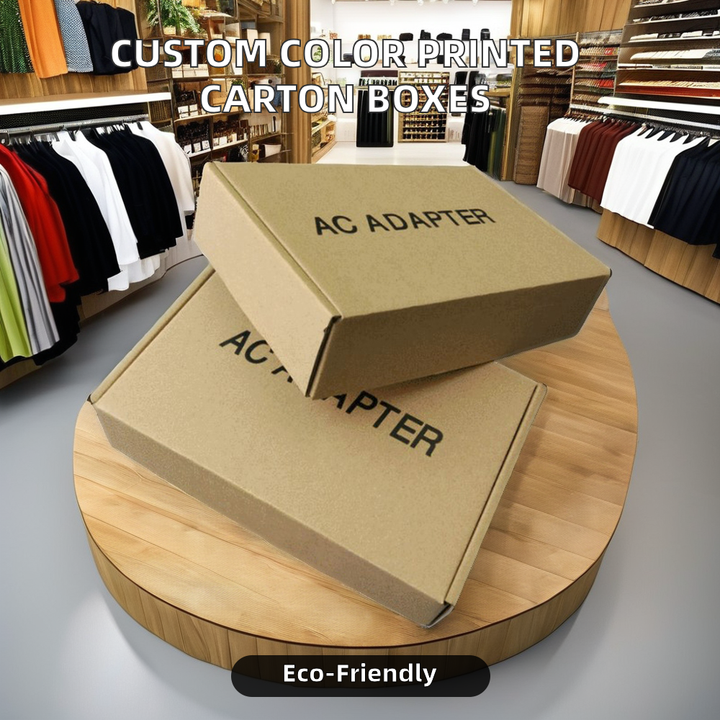 Wholesale Recyclable Corrugated Paper Foldable Personalized Custom Logo Printed Shipping Boxes Mailer Box