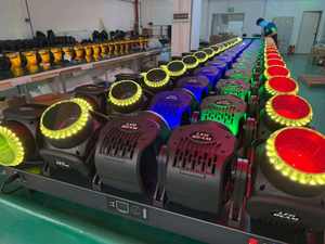 5x120W RGBW Tornado Storm LED Beam Moving Head avec anneau RGB pour DJ, soirée, discothèque, mariage, scène - Product Image 6