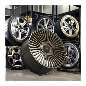 גלגלים מחושלים יוקרתיים 19-24 אינץ' לנד רובר רולס רויס קולינאן BMW X7 SUV חישוקי גלגלים לרכב נוסעים