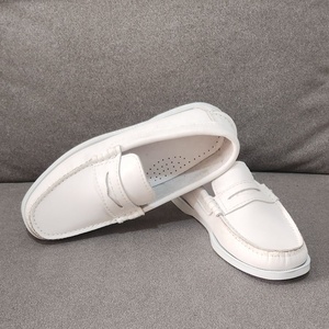 <span class=keywords><strong>Mocassins</strong></span> Homme Printemps Confortables en Cuir Blanc à Plateforme, Style Décontracté, Semelle Souple, Faciles à Enfiler, Idéaux pour la Marche - Product Image 4