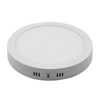 Vente chaude Simple Slim Square 6W/12W/24W LED Panneau lumineux Montage en surface Plafond Downlight pour une utilisation en intérieur Chambres Bureaux