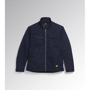 Veste de sécurité Diadora classique bleue coupe régulière antistatique pour atelier, en sergé polyester-coton mélangé, taille M - Product Image 1