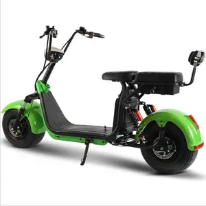 Smarda Citycoco yetişkinler için çift motorlu 2000w ile avrupa'da iki kişi depo için elektrikli Scooter