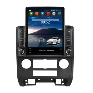Tesla Android 11เครื่องเสียงรถยนต์แบบแยกหน้าจอ,8 + 128G GPS BT เครื่องเล่นดีวีดีวิทยุรถยนต์สำหรับ Ford Escape 2007-2012 Carplay DSP