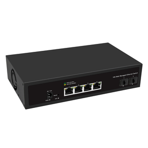Commutateur Ethernet géré par <span class=keywords><strong>Web</strong></span> intelligent Commutateur 10G SFP RJ45 10Gigabit Hub fibre optique 4 ports <span class=keywords><strong>Lan</strong></span> Ethernet - Product Image 4