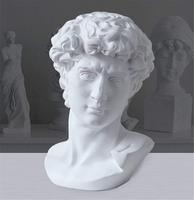 Céramique vénus 11.8 Pouces Classique Grec Michel-Ange David Statue de Buste Sculpture Figurine pour Artiste