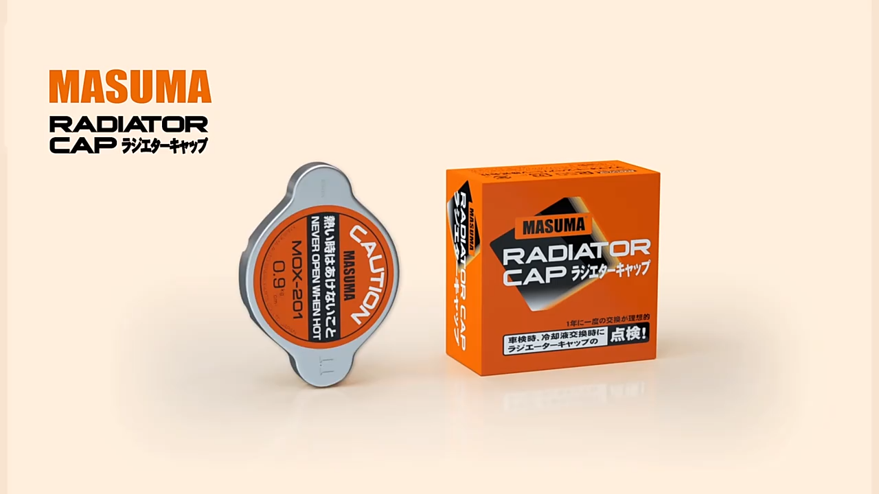MASUMA Radiator Caps for Toyota Engines - Reliable & Durable