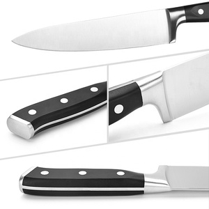 Bộ dao bếp 9 món Asiakey cao cấp bằng thép không gỉ, tay cầm ABS - Product Image 5