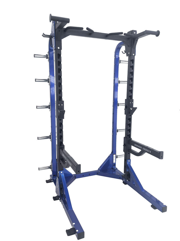 HD Adjustable Half Rack Heavy Duty Power Rack for Strength Training ...