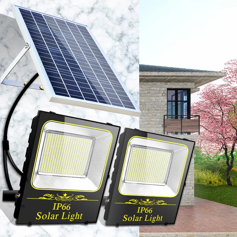 NAAISI Focos Reflectores Solares توفير الطاقة 200W 300 واط أدى كشاف ضوء Ip66