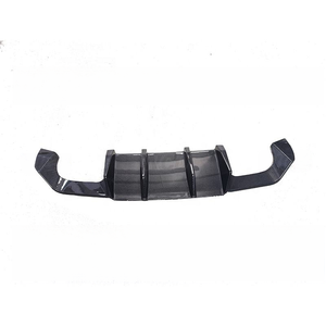 Diffuseur de pare-chocs arrière en fibre de carbone pour <span class=keywords><strong>BM</strong></span> W 2 Series F87 <span class=keywords><strong>M2</strong></span> Coupé 2 Door 2016 V Style Rear Bumper Splitter - Product Image 5