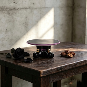 <span class=keywords><strong>Pot</strong></span> de fleurs <span class=keywords><strong>en</strong></span> céramique <span class=keywords><strong>en</strong></span> forme de chaudron de sorcière d'Halloween avec motif pentagramme, bord violet effet goutte d'eau, petit <span class=keywords><strong>pot</strong></span> pour plantes succulentes et <span class=keywords><strong>cactus</strong></span> - Product Image 4