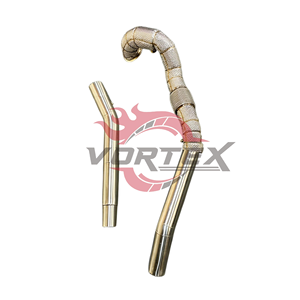 ท่อแคทดาวน์ไพพ์สแตนเลส Vortex แบบไหลสูง สำหรับ VW Golf R MK8 2.0T TSI 4Motion OPF/GPF เพิ่มประสิทธิภาพ - Product Image 2