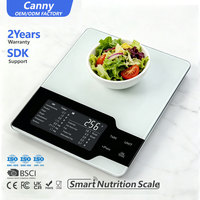 Guangdong Factory 10Kg Household Digital Smart Food Scale With Calorie Nutrition Macro Tracker App for Meal Prep OEM Custom