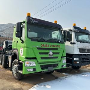 Nouveau tracteur chinois Howo 6x4 8x4 Diesel 10 roues, <span class=keywords><strong>camion</strong></span> tracteur lourd Sinotruk - Product Image 4