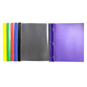 사무실 학교 폴리 편지 크기 올챙이 클램프 폴더 비즈니스 서류 폴더 레버 아치 파일 폴더 - Product Image 2
