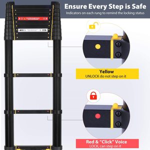 <strong>Cheapest</strong> aluminum telescopic en131 <strong>ladder</strong> - Product Image 5