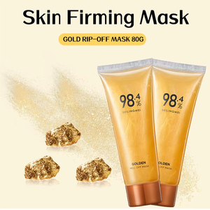 Meilleure vente d'huile de contrôle des points noirs profonds et de l'acné rétrécir les pores améliorer rugueux masque facial de nettoyage pelable en or foncé - Product Image 4