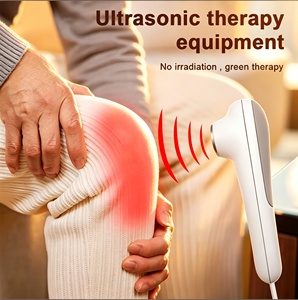 Ultrasound Massage & Therapy Machine ABS Material Plug-In Power Muscle Relaxation Body Health Care Device for Home Use - Product Image 2