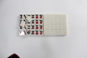 Modern Luxury American <b>Mahjong</b> <b>Set</b> 152 Tiles Melamine Durable Eco-Friendly Game <b>Set</b> Blue Green Pink Red Beige Color Options Bare - Product Image 4