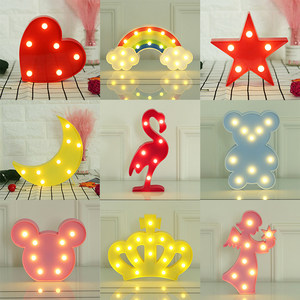 Letrero Luminoso LED de Unicornio para Habitación <span class=keywords><strong>Infantil</strong></span>, Material de PC, Lámpara Decorativa de Dibujos Animados para Dormitorio <span class=keywords><strong>Infantil</strong></span> y Decoración del Hogar - Product Image 4