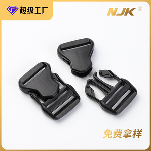 Hebillas Negras de Plástico para Correas de Mochila, 25mm, Cierre Ajustable para Equipamiento de Exterior - Product Image 5