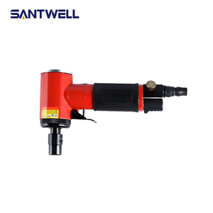 Amoladora angular neumática con interruptor de gatillo para bricolaje, para uso en ángulos de escape traseros, con pinzas de 1/4" y 1/8", 20.000 RPM, disco de amolado - Product Image 2