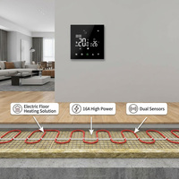 Control de Calefacción Inteligente WiFi con Termostato Digital Programable de 7 Días