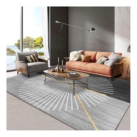 Tapis de salon personnalisé, grand tapis lavable, tapis de sol