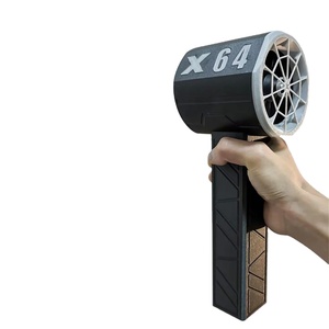 Souffleur de poussière sans fil portatif X64 64 mm, pistolet à air puissant, ventilateur de nettoyage électrique en plastique durable à fort débit d'air - Product Image 3