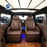 Sièges de voiture modifiés Aphard, fauteuil de massage de luxe pour Mercedes Sprinter W447, Toyota Hiace, siège de voiture en cuir VIP pour fourgonnette