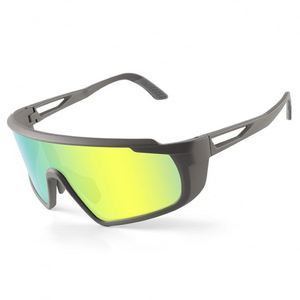 Shield Sunglasses Custom logo Bikers Over Sized Prescription Sports <b>Eyewear</b> Windproof Polarized Baseball Sunglasses for Mens - Product Image 1