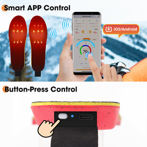 Insoles Smart Temperature Control Cuttable Warming Shoe <b>Pads</b> Winter Outdoor <b>Thermal</b> Foot Insoles Warm Foot Mat for Daily Wear - Product Image 4