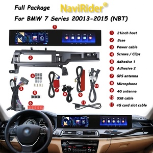 หน้าจอโค้งคู่ขนาด 21 นิ้ว สำหรับรถยนต์ BMW ซีรีส์ 7 ปี 2009-2015 รุ่น F01 F02 F04 เครื่องเล่นวิทยุติดรถยนต์ระบบ Android พร้อม Carplay GPS Navi มัลติมีเดียเพลเยอร์ - Product Image 5