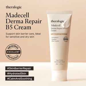 Crema Theralogic Madecell Derma Repair B5 80ml Humectante Facial Para Piel Sensible - Product Image 2