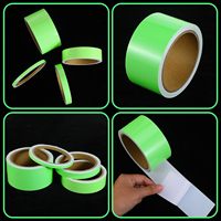 Ruban Adhésif Fluorescent Vert Luminescent en Gros, Bandes Autoluminescentes Étanche à Usage Nocturne pour Escaliers