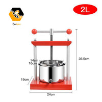 Presse à miel en acier inoxydable, Machine de traitement du miel