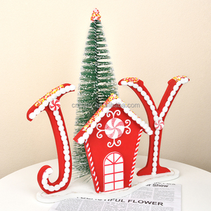 Handmade Wooden <b>LED</b> Lighted Wooden House for Decor <b>Christmas</b> Village with <b>Lights</b> Wholesale Factory Direct - Product Image 3